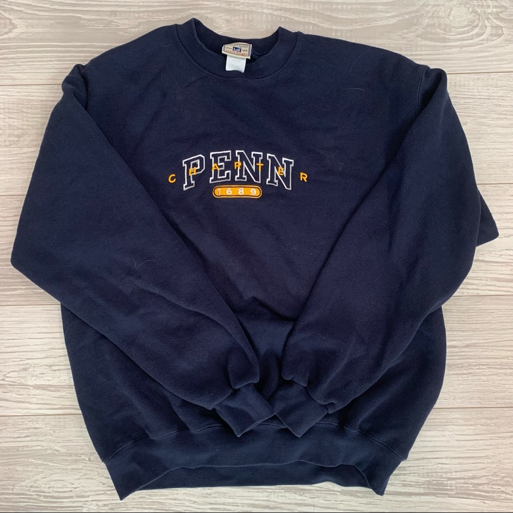 Embroidered Penn Charter Sweatshirt